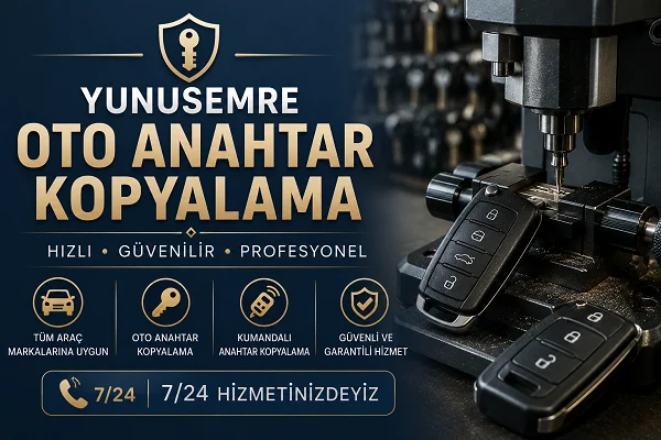Yunusemre Oto Anahtar Kopyalama